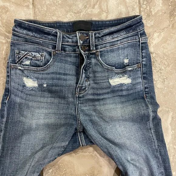 Buckle Black Women’s Fit No 35 Ankle Skinny Jeans Sz 28‎ x 29 - Picture 7 of 16